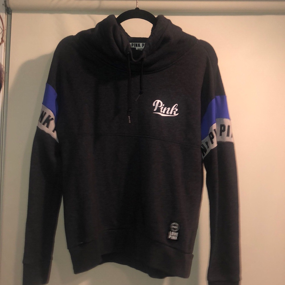pink sweatshirt. hardly worn!